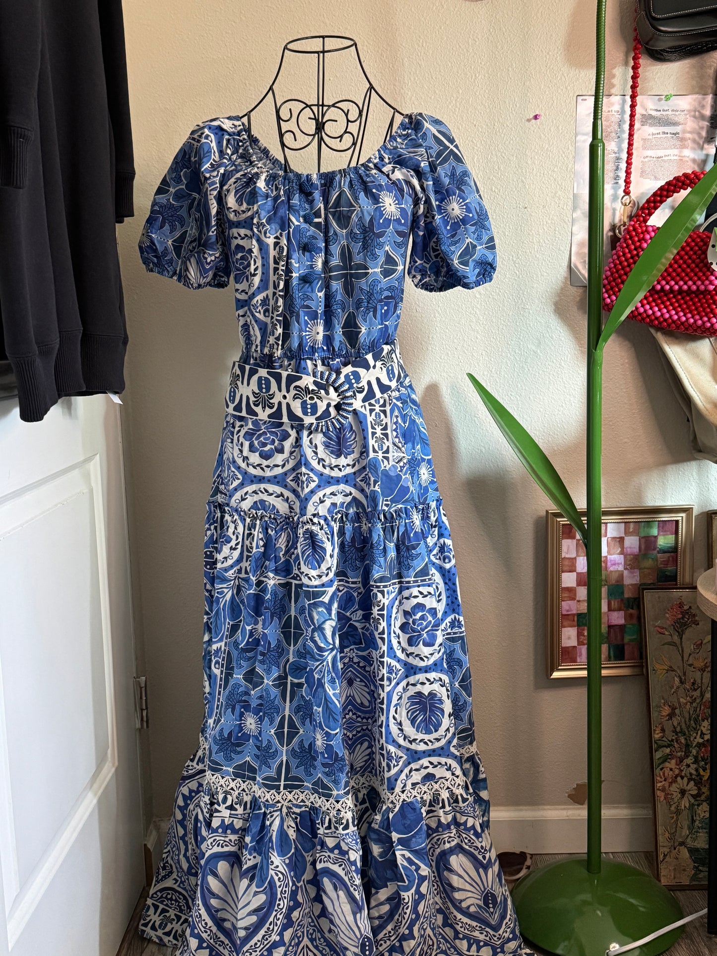 Farm Rio Maxi Dress M
