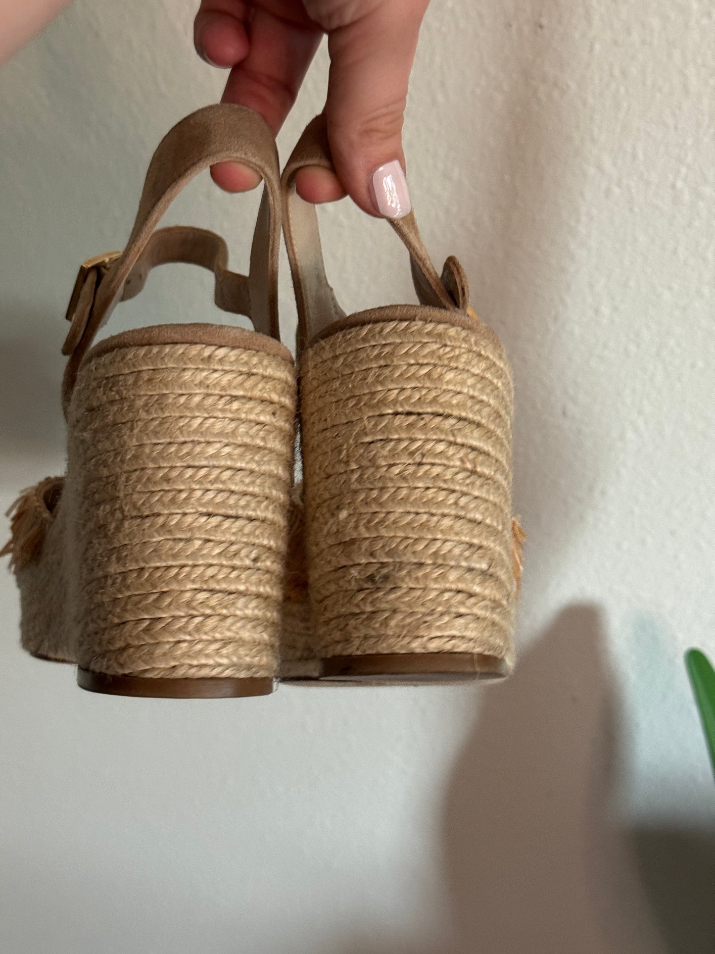 Paloma Barcelo Raffia Wedges 39