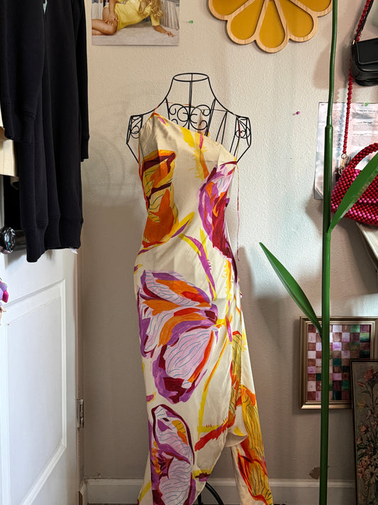 Cult Gaia Printed Maxi Dress XS