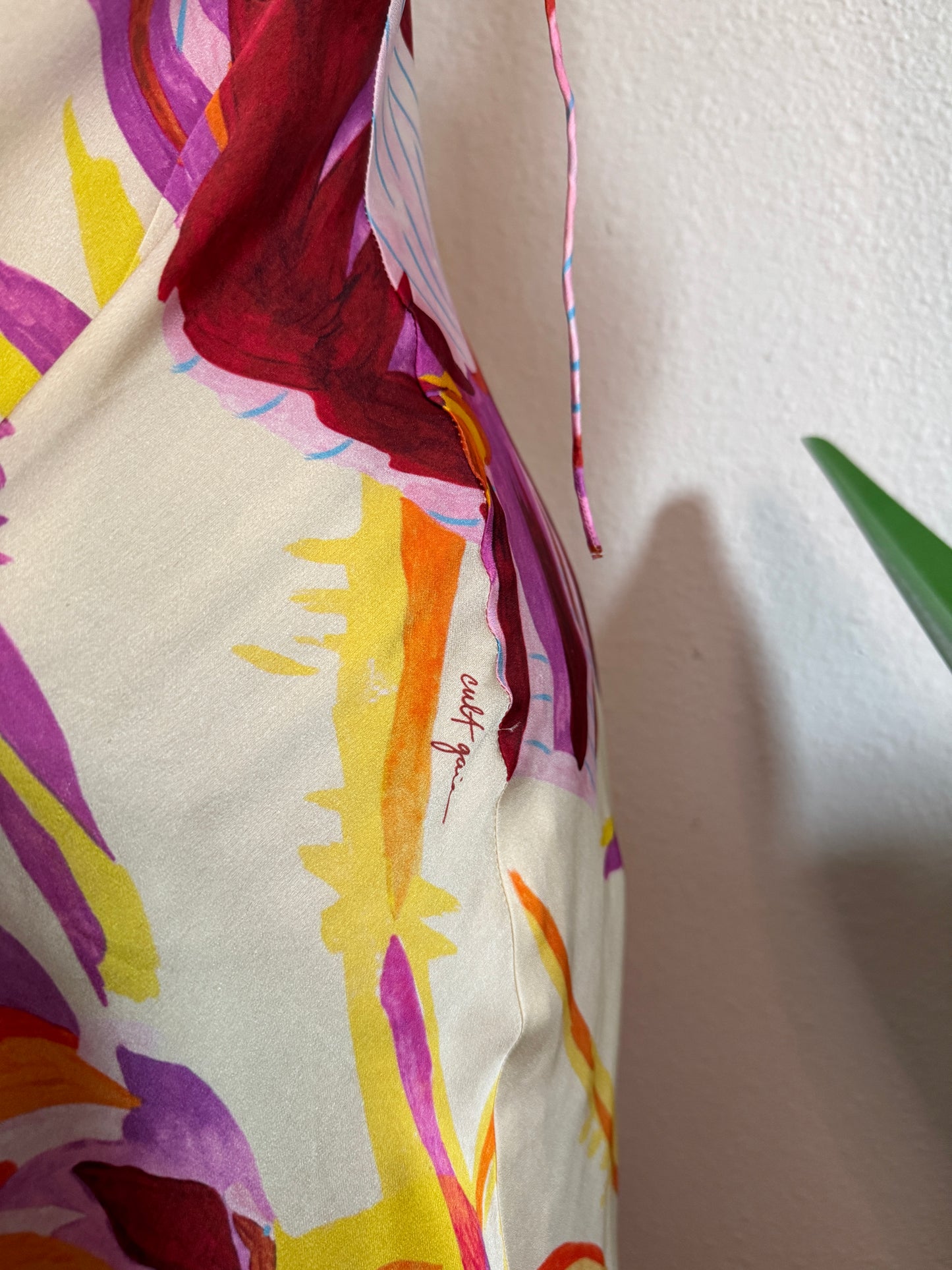 Cult Gaia Printed Maxi Dress XS